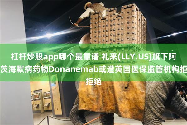 杠杆炒股app哪个最靠谱 礼来(LLY.US)旗下阿尔茨海默病药物Donanemab或遭英国医保监管机构拒绝