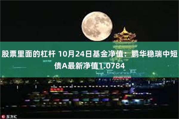 股票里面的杠杆 10月24日基金净值：鹏华稳瑞中短债A最新净值1.0784