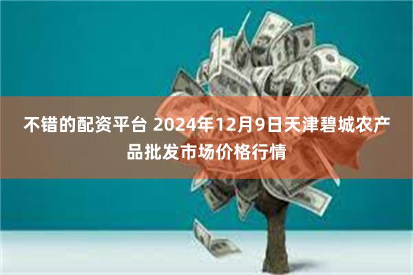 不错的配资平台 2024年12月9日天津碧城农产品批发市场价格行情